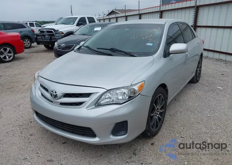2011 Toyota Corolla Le из США, поврежденный, VIN 2T1BU4EEXBC703350
